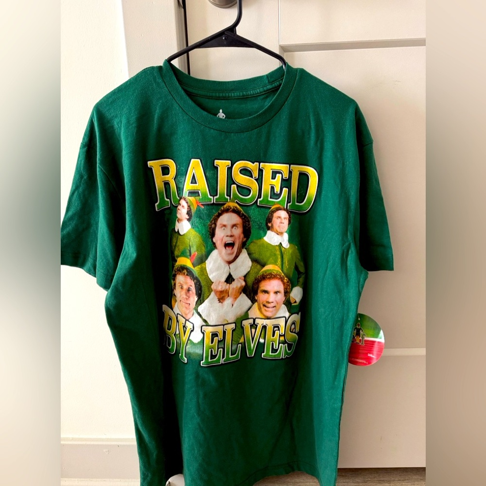 ELF Green Cotton T-Shirt